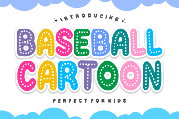 Baseball Cartoon: The Perfect Display Typeface for Editorial Projects