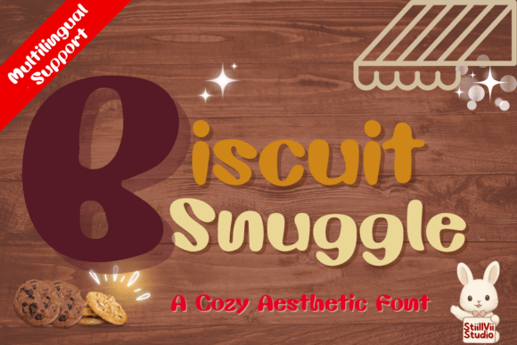 Biscuit Snuggle: The Perfect Display Typeface for Warm Campaigns