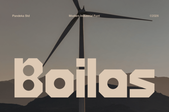Boilas: The Bold Display Typeface That Amplifies Campaign Impact