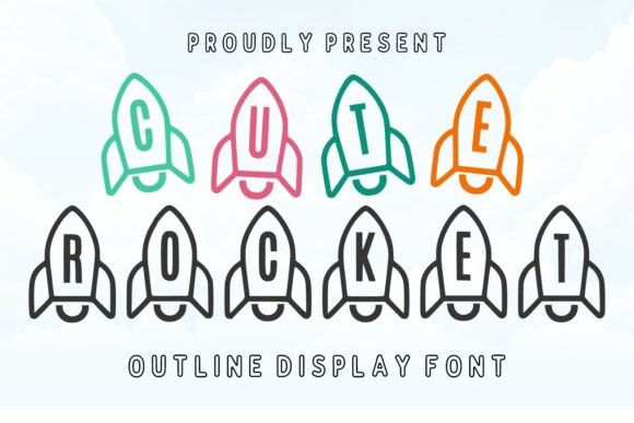 Cute Rocket: The Perfect Display Font for Handmade Product Labels