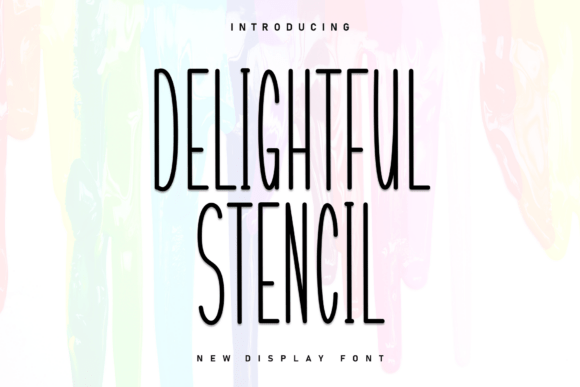 Delightful Stencil: The Handwritten Typeface for Calmer Editorial Design