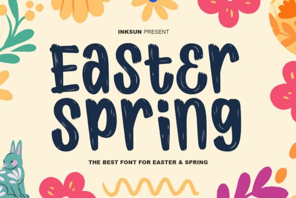 Easter Spring: The Perfect Display Typeface for Seasonal Campaigns