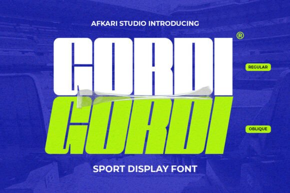 Gordi: A Display Typeface for Modern Editorial Design