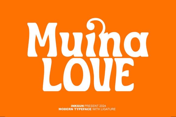 Muina Love: The Playful Display Font That Brings Handmade Goods to Life