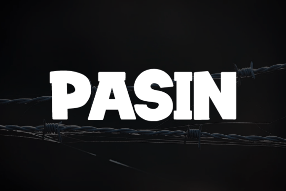 Pasin: The Modern Display Typeface for High-Impact Campaigns