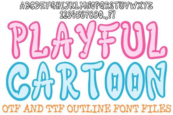 Playful Cartoon: A Creative Font for Bold Campaigns
