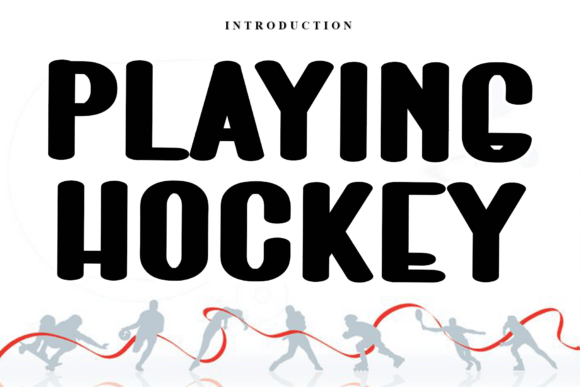 Playing Hockey: The Friendly Typeface for Vibrant Campaigns