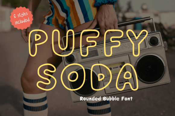Puffy Soda: The Playful Typeface That Elevates Your Brand Identity