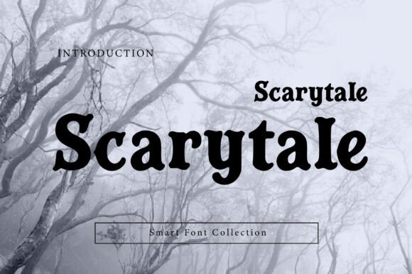 Scarytale: The Spooky Display Font for Handmade Creators