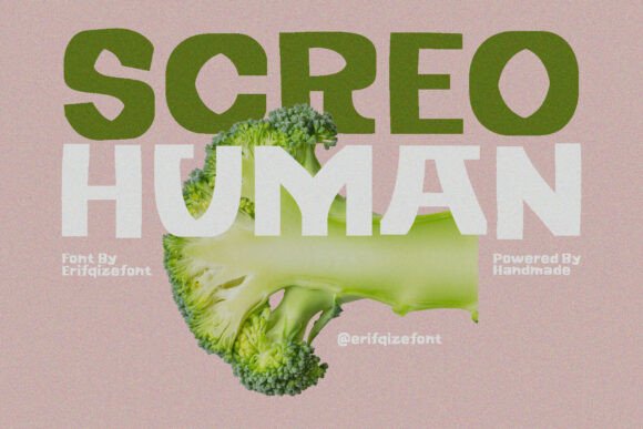 Screo Human: The Modern Typeface That Elevates Small Business Branding