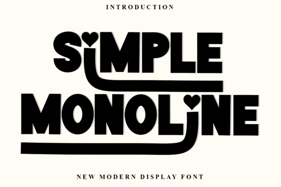 Simple Monoline: The Festive Typeface That Transformed My Brand