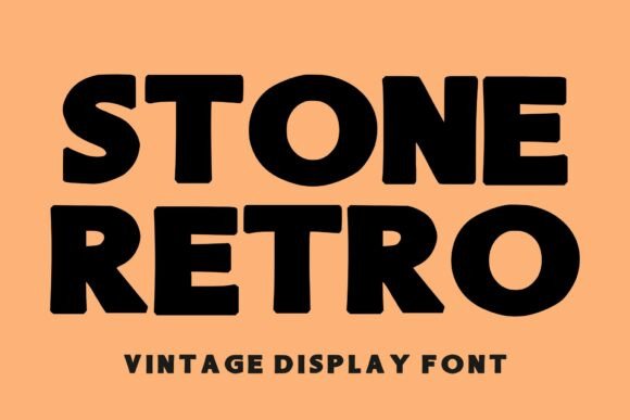 Stone Retro: The Bold Display Font That Elevates Small Business Branding