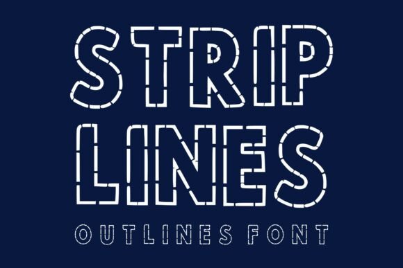 Strip Lines: The Modern Typeface That Transformed My Small Business Brand