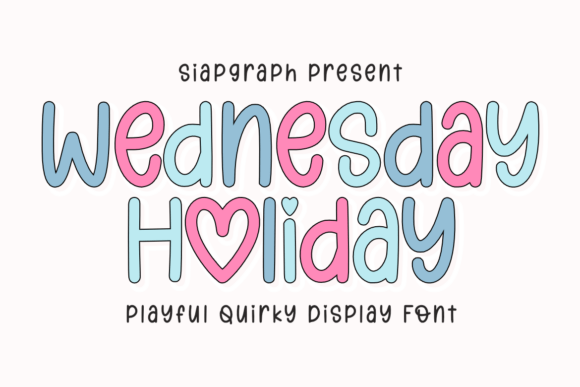 Wednesday Holiday: The Playful Typeface That Brings Your Shop to Life