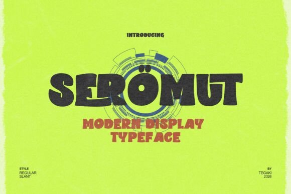 Why Seromut Is the Perfect Display Typeface for Bold Branding