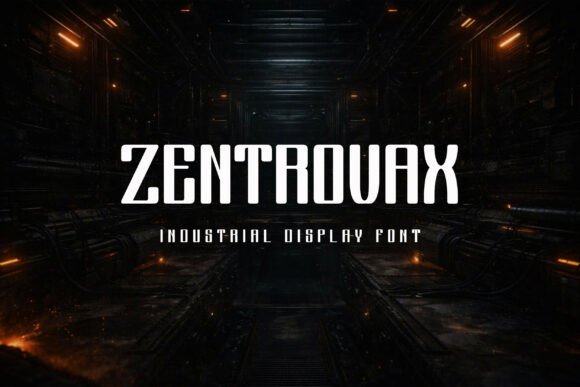 Zentrovax: The Bold Display Typeface for High-Impact Marketing